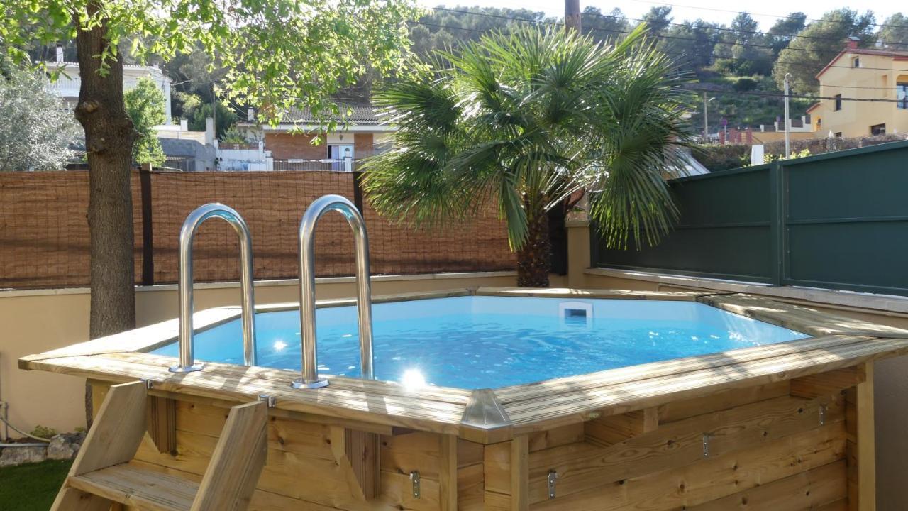 Raco Del Garraf Ca La Matilde House Bbq And Pool Villa Olivella Bagian luar foto