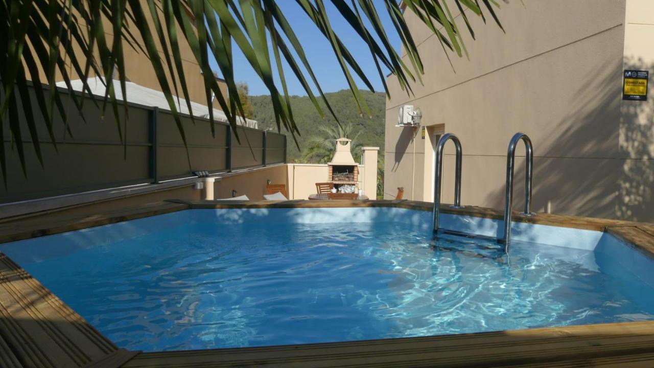 Raco Del Garraf Ca La Matilde House Bbq And Pool Villa Olivella Bagian luar foto